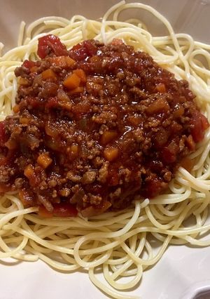 ＊ミートソースパスタ＊-レシピのメイン写真