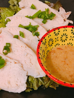 超簡単♬しっとり茹で鶏サラダ♡むね肉で-レシピのメイン写真