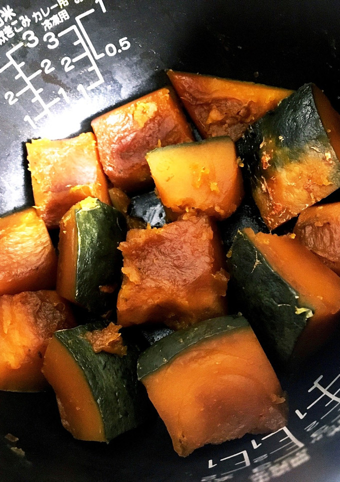 かぼちゃ 煮物 簡単 炊飯器-レシピのメイン写真