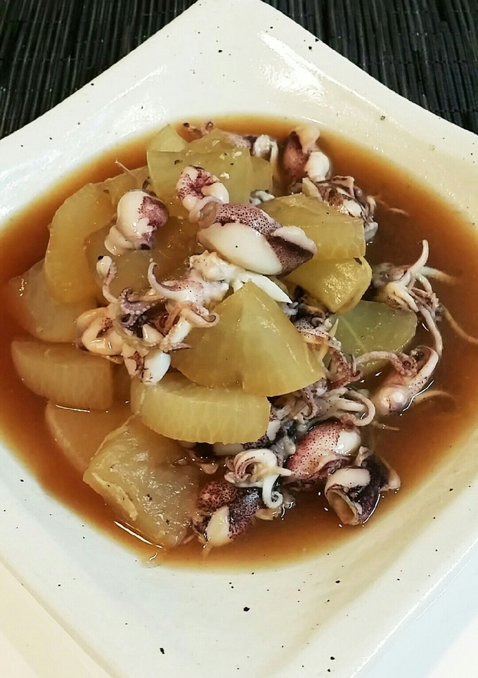 麦イカと大根の煮物-レシピのメイン写真
