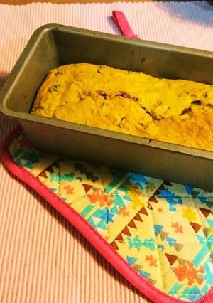 カボチャとサワークリームのパウンドケーキ-レシピのメイン写真