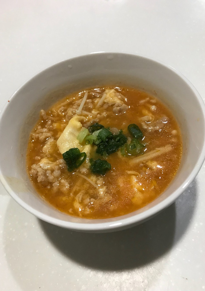 挽き肉ときのこのぽっかぽかスープ-レシピのメイン写真