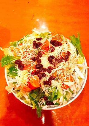 具だくさん温玉サラダ-レシピのメイン写真