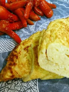 タコウィンナー&甘い卵焼き-レシピのメイン写真