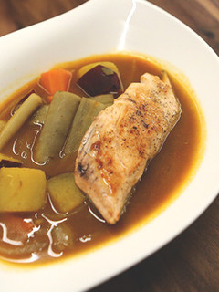 秋鮭とごぼうのスープカレー-レシピのメイン写真