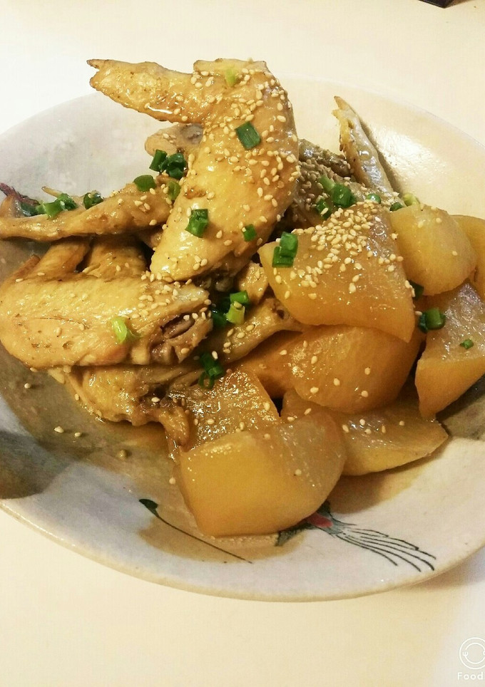 大根と手羽先の煮物★ごま風味-レシピのメイン写真