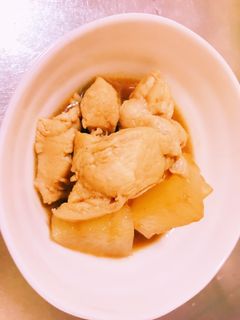 鶏胸肉と大根の煮物-レシピのメイン写真