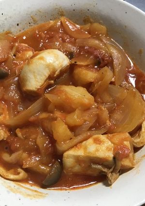 鶏肉のトマト煮-レシピのメイン写真