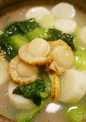 長芋と帆立のトローリ煮-レシピのメイン写真