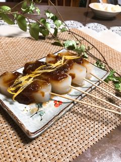 ゆず味噌で〜こんにゃく田楽♩-レシピのメイン写真