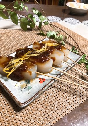 ゆず味噌で〜こんにゃく田楽♩-レシピのメイン写真