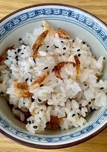 【食育通信】干し海老ご飯-レシピのメイン写真