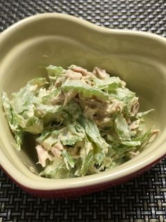 ☆セロリとシーチキンのマヨネーズあえ☆-レシピのメイン写真