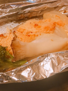 簡単!明太マヨの鮭のホイル焼き-レシピのメイン写真