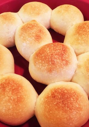 卵・乳不使用！シンプル丸パンHBで簡単！-レシピのメイン写真