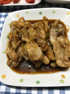 鶏のセセリのにんにくテリヤキ-レシピのメイン写真