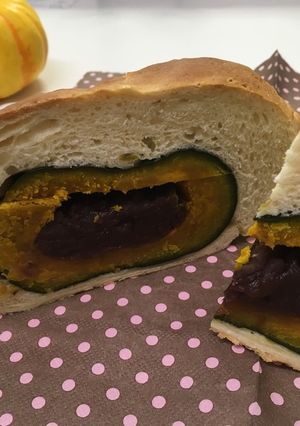 そのまんまかぼちゃパン-レシピのメイン写真