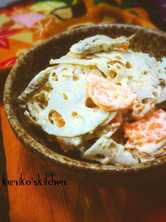 シャキシャキ蓮根サラダ-レシピのメイン写真