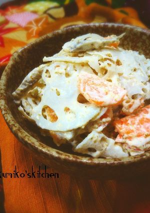 シャキシャキ蓮根サラダ-レシピのメイン写真