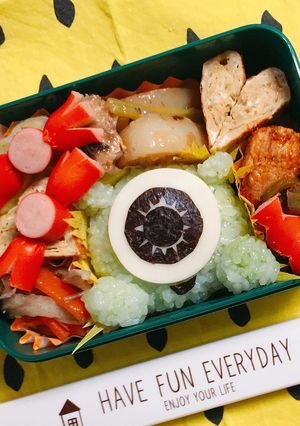 ハッピーハロウィン♪マイク弁当-レシピのメイン写真