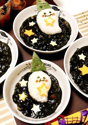 ハロウィンカレー♡おうちパーティー♡簡単-レシピのメイン写真