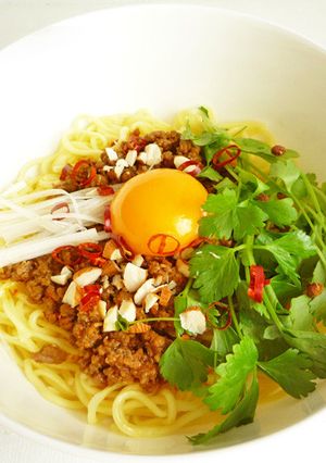 花椒香る　汁無し坦々麺-レシピのメイン写真