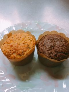 おからで紅茶・チョコレートマフィン*-レシピのメイン写真