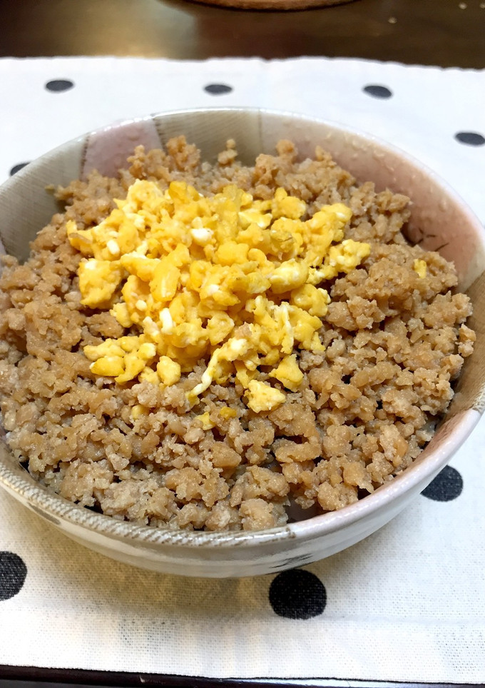 簡単 鶏そぼろ丼-レシピのメイン写真