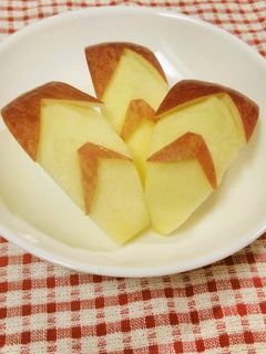 *おんぶうさぎりんご*-レシピのメイン写真