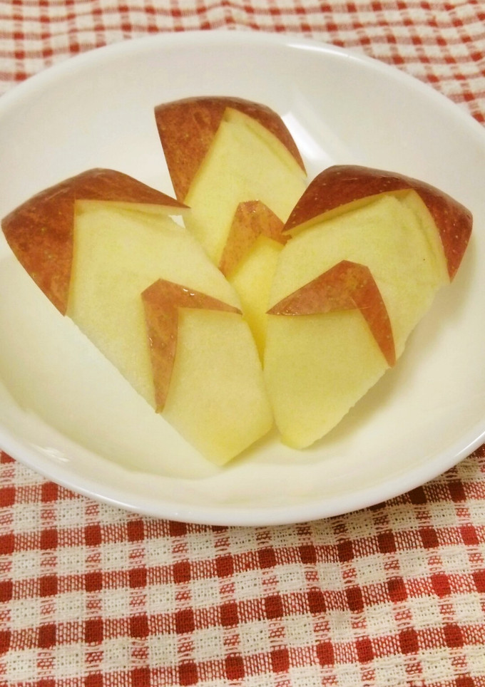 *おんぶうさぎりんご*-レシピのメイン写真