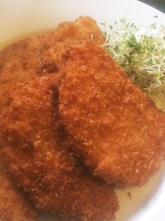 日本の味☆米油を使って「ハムカツ」-レシピのメイン写真