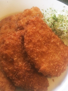 日本の味☆米油を使って「ハムカツ」-レシピのメイン写真