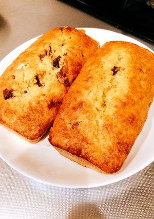 チョコバナナパウンドケーキ-レシピのメイン写真
