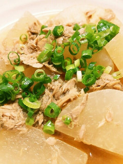 大根とツナ缶の煮物-レシピのメイン写真