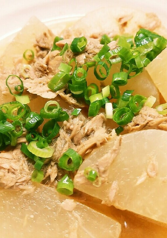大根とツナ缶の煮物-レシピのメイン写真