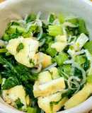 【保存食】白だしで簡単青菜のじゃこ炒め