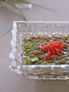 混ぜるだけ♪めかぶと納豆ねばねば和え-レシピのメイン写真