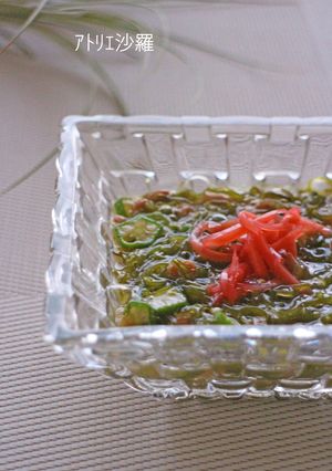 混ぜるだけ♪めかぶと納豆ねばねば和え-レシピのメイン写真