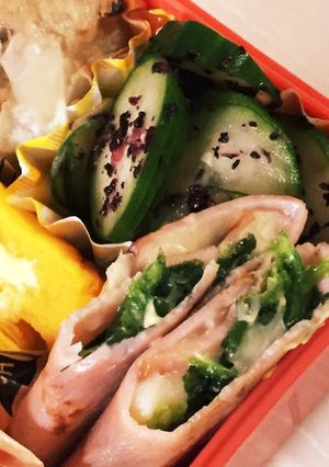 お弁当のすき間に！ハムチーズはさみ焼き★-レシピのメイン写真