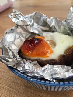 椎茸onたまご〜1分でボリューム副菜〜-レシピのメイン写真