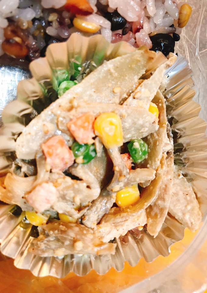 舞茸とごぼうのゴママヨサラダ♪-レシピのメイン写真
