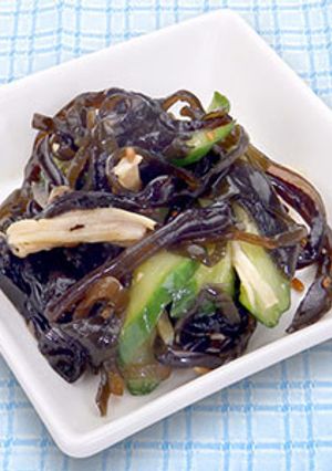 ☆きくらげ昆布と蒸し鶏の和え物☆-レシピのメイン写真