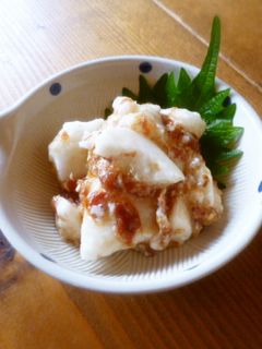 お酒がススム♡長いもの梅おかか和え♪-レシピのメイン写真
