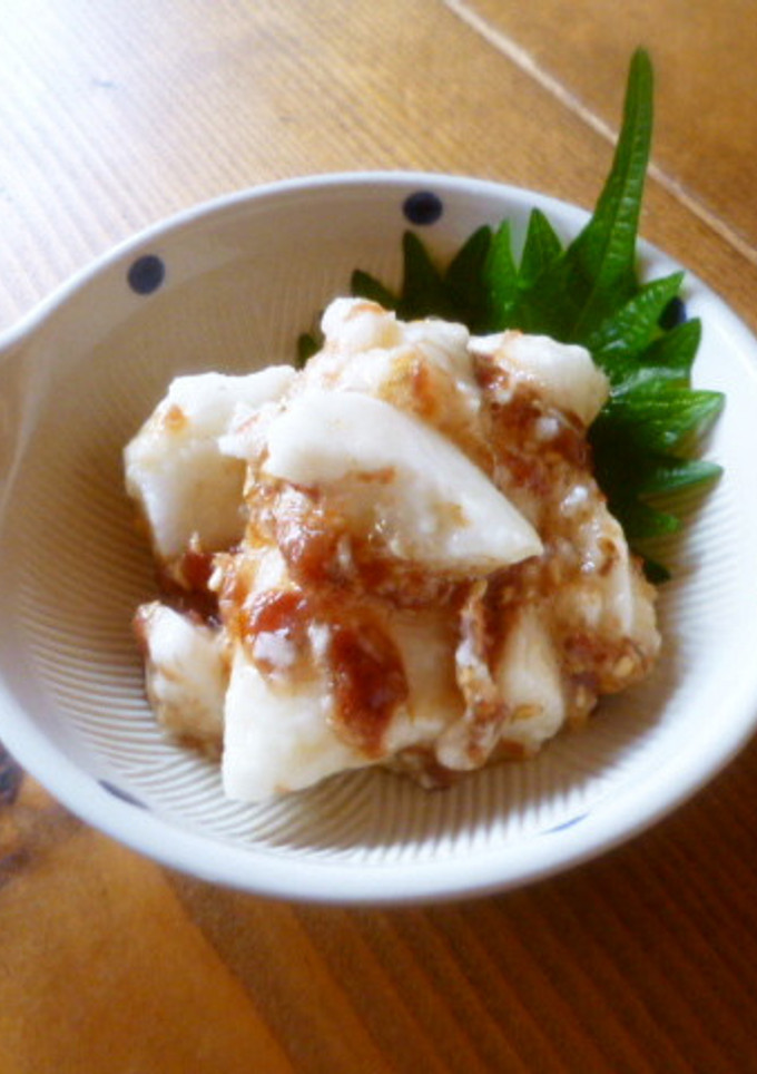 お酒がススム♡長いもの梅おかか和え♪-レシピのメイン写真