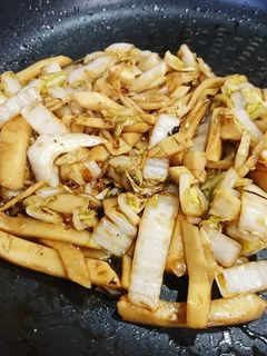 白菜と筍のオイスター炒め~青椒肉絲風~-レシピのメイン写真