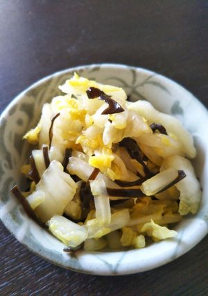 旨味が増した☆白菜の塩昆布和え-レシピのメイン写真