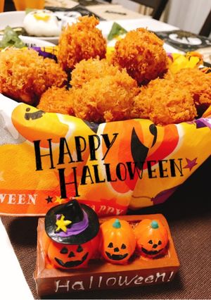 ハロウィン♡しっとりカボチャコロッケ♡-レシピのメイン写真