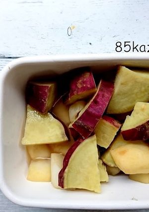 さつま芋とりんごのハチミツ煮-レシピのメイン写真