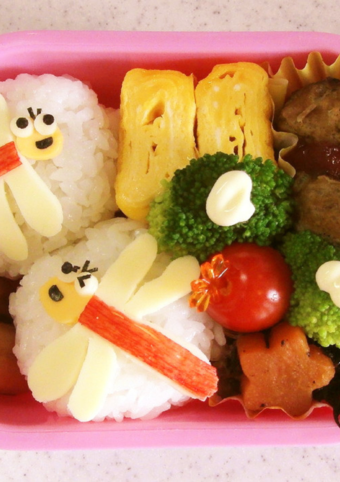 幼稚園　お弁当　秋（赤とんぼ）-レシピのメイン写真