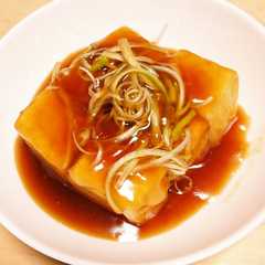 さっさっと楽チン揚げ出し豆腐!!-レシピのメイン写真